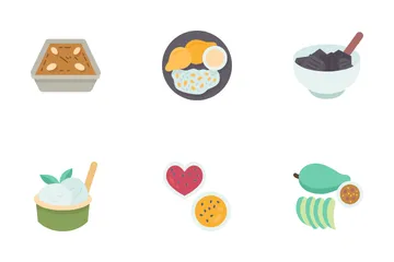 Thai Desserts Icon Pack