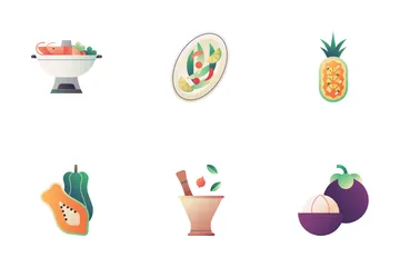 Thai Food Icon Pack