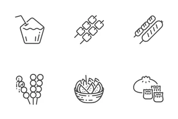 Thai Street Food Icon Pack