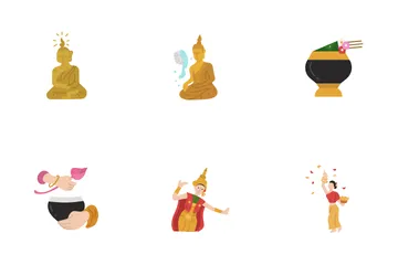 Thailand Culture Icon Pack