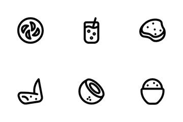 Thailand Foods Icon Pack