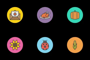 Thanksgiving Day Icon Pack