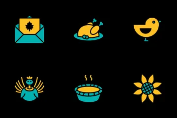 Thanksgiving Day Icon Pack