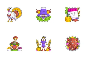 Thanksgiving Day Icon Pack