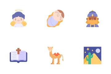 The Birth Of Jesus Icon Pack