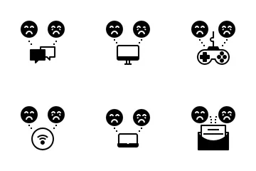 The Media Makes The Mind Miserable Icon Pack