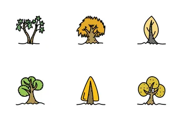 The Tree Fill Icon Pack