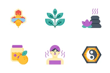 Therapy And Massage Icon Pack