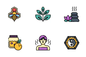 Therapy And Massage Icon Pack