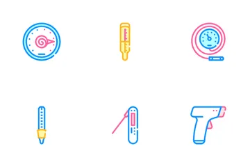 Thermometer Device Icon Pack