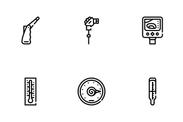 Thermometer Device Icon Pack