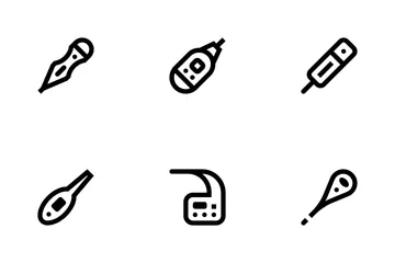 Thermometer Icon Pack