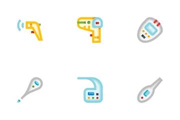 Thermometers Icon Pack