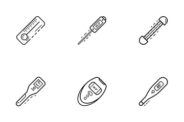 Thermomètre Pack d'Icônes