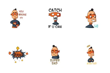 Thief Man Icon Pack