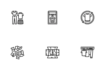 Thrift Driven Fashion Sustainable Icon Pack