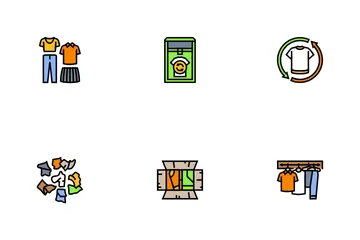 Thrift Driven Fashion Sustainable Icon Pack