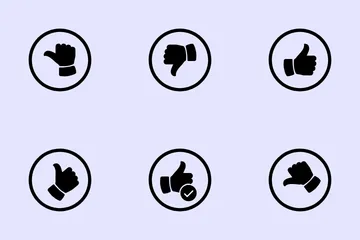 Thumbs Different Signs Icon Pack