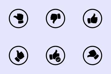 Thumbs Different Signs Icon Pack