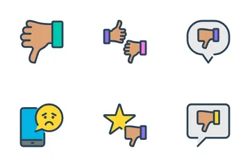 Thumbs Down Icon Pack