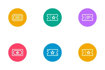 Ticket Icon Pack