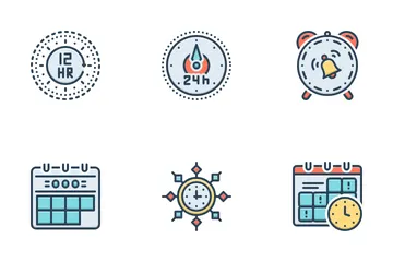 Tiempo Paquete de Iconos