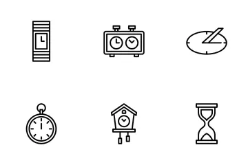 Tiempo Paquete de Iconos