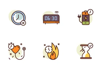 Tiempo Paquete de Iconos