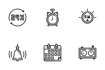 Tiempo Paquete de Iconos