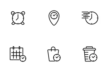 Tiempo Paquete de Iconos