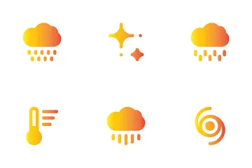 Tiempo y clima Paquete de Iconos