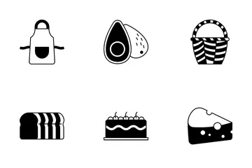 Tienda de comestibles Icon Pack