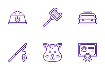 La tienda de animales Paquete de Iconos