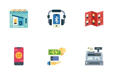 Tienda de teléfonos Paquete de Iconos