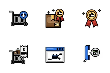 Tienda virtual Paquete de Iconos