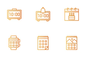 Time And Date Icon Pack