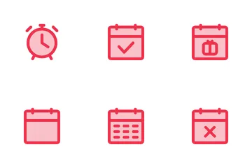 Time And Date Icon Pack