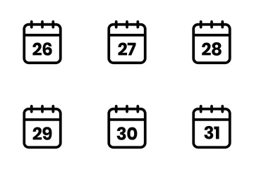 Time And Date Icon Pack