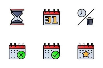 Time And Date Icon Pack