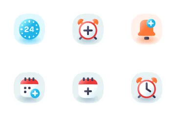 Time And Date Icon Pack