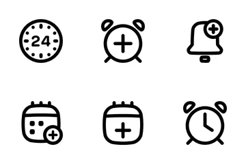 Time And Date Icon Pack