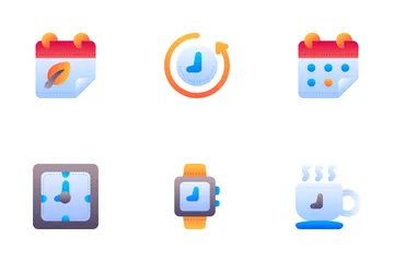 Time And Date Icon Pack