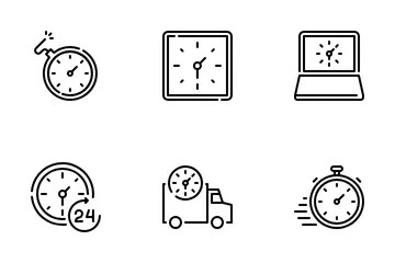 Time And Date Icon Pack