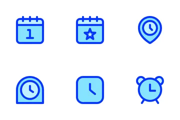 Time And Date Icon Pack