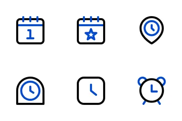 Time And Date Icon Pack