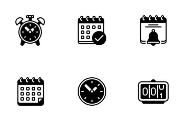 Time And Date Icon Pack