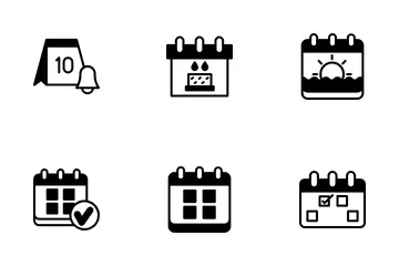 Time And Date Icon Pack