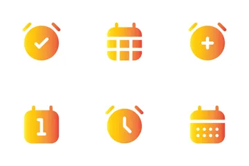 Time And Date Icon Pack