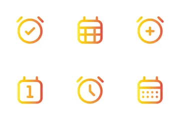 Time And Date Icon Pack