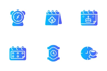 Time And Date Icon Pack